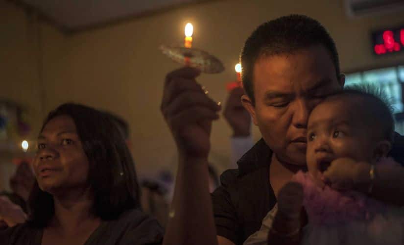 Christmas celebrations were replaced by sombre prayers, as church leaders called on Christians across Indonesia, the world’s most populous Muslim nation, to pray for tsunami victims. AP