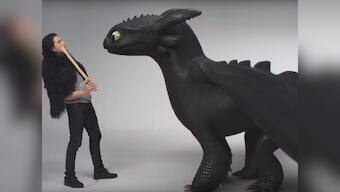 How To Train Your Dragon: The Hidden World— GOT star Kit Harington auditions with Toothless in spoof video