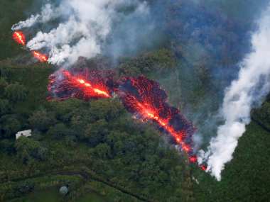 Lava-type eruption creates panic in Tripura's Jalifa village; scientists say low chance of actual active volcano in region Lava-type eruption creates panic in Tripura's Jalifa village; scientists say low chance of actual active volcano in region