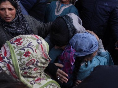 Mehbooba Mufti's visit to militant's family sparks row in south Kashmir; locals accuse her of 'playing politics over people's miseries' Mehbooba Mufti's visit to militant's family sparks row in south Kashmir; locals accuse her of 'playing politics over people's miseries'