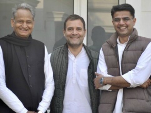 Congress president Rahul Gandhi set to announce new Rajasthan chief minister at 4.30 pm today Congress president Rahul Gandhi set to announce new Rajasthan chief minister at 4.30 pm today