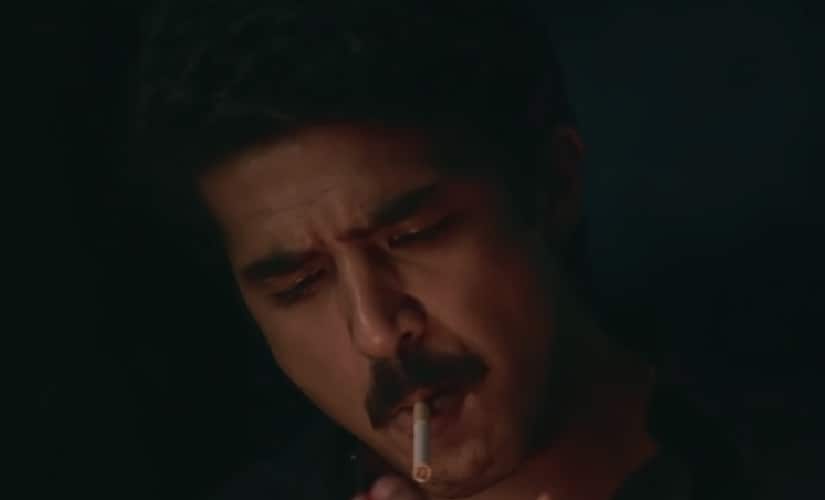 Saqib Saleem as Shiv Prakash Shukla in Rangbaaz. Screenshot from YouTube