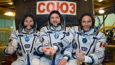 Soyuz rocket to launch space travellers to space station, weeks after mishap