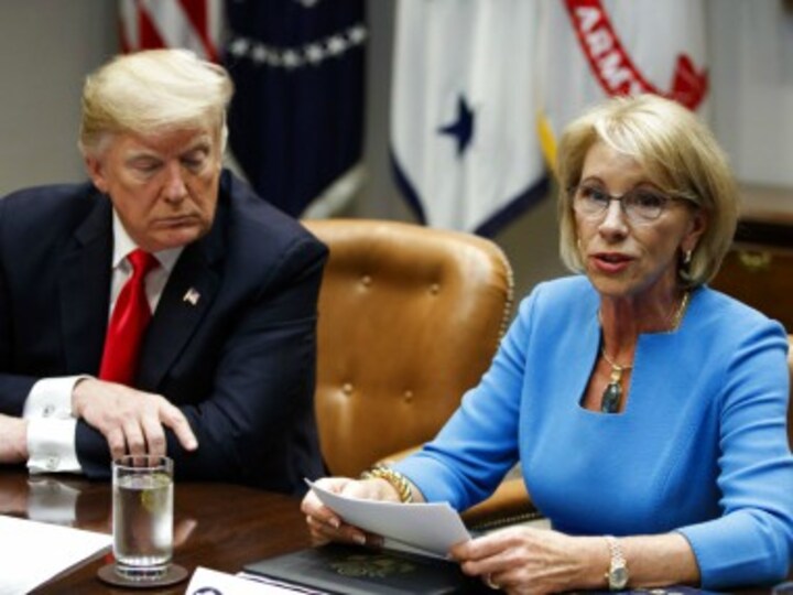 Donald Trump-appointed panel recommends schools consider arming staff, using veterans as guards to keep students safe