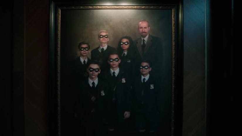 A still from Umbrella Academy. Image from Twitter @deadpresszine