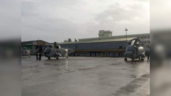 Two Navy personnel killed after helicopter hangar door collapses at Southern Naval Command base in Kochi