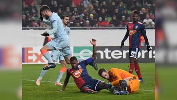 UEFA starts disciplinary action against Chelsea over racist chants during club's Europa League match against Vidi