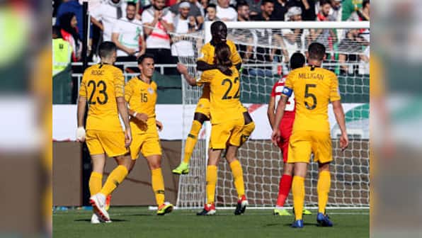 AFC Asian Cup 2019: Defending champions Australia rescue campaign with dominant victory over Palestine