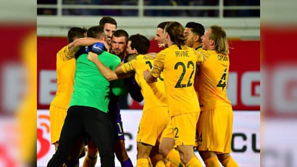 AFC Asian Cup 2019: Goalkeeper Mat Ryan saves two penalties in shootout as Australia beat Uzbekistan in Round of 16 tie