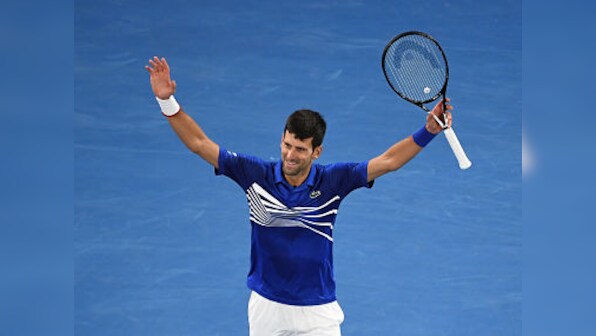 Australian Open 2019: World No 1 Novak Djokovic demolishes Rafael Nadal in straight sets to clinch record seventh title
