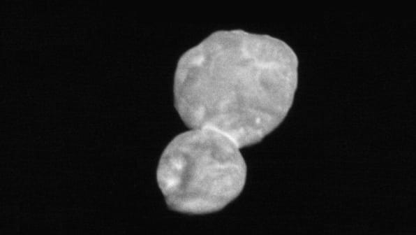 NASA New Horizons beams back 'snowman' visuals of Ultima Thule from New Years flyby