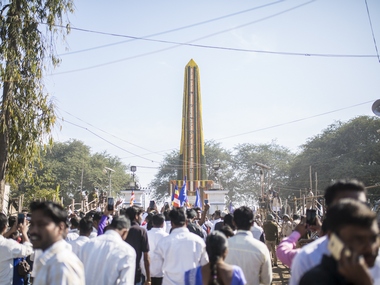 Bhima Koregaon battle commemoration passes peacefully year after violence at event; 8-10 lakh people attend Bhima Koregaon battle commemoration passes peacefully year after violence at event; 8-10 lakh people attend