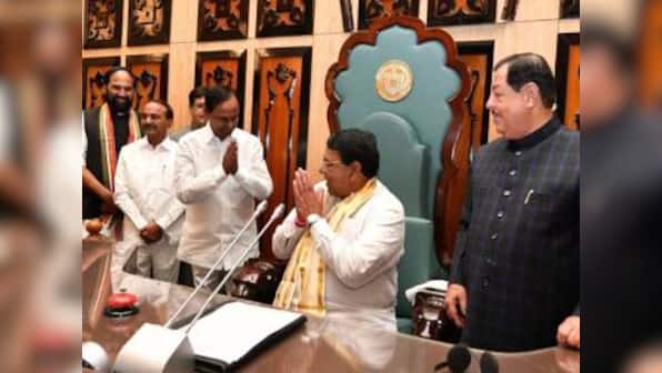 Pocharam Srinivas Reddy elected Speaker of Telangana Assembly; Governor to address joint session with legislative council tomorrow