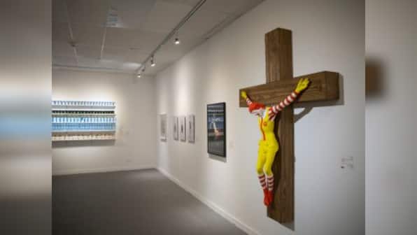 Sculpture of crucified Ronald McDonald sparks uproar in Israel; Christians call artwork an 'affront to religious symbols'