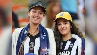 Women throng King Abdullah Sports City stadium amid entry restrictions in Saudi's Jeddah; Italy football league president hails turnout