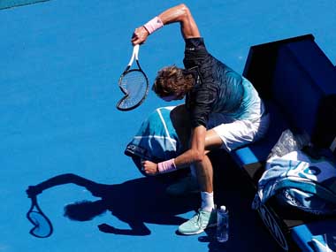 Australian Open 2019: Smashing racket to pieces 'made me feel better,' says eliminated fourth-seed Alexander Zverev Australian Open 2019: Smashing racket to pieces 'made me feel better,' says eliminated fourth-seed Alexander Zverev