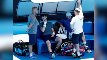 Australian Open 2019: World No 1 Novak Djokovic thrashes returning Andy Murray in practice match