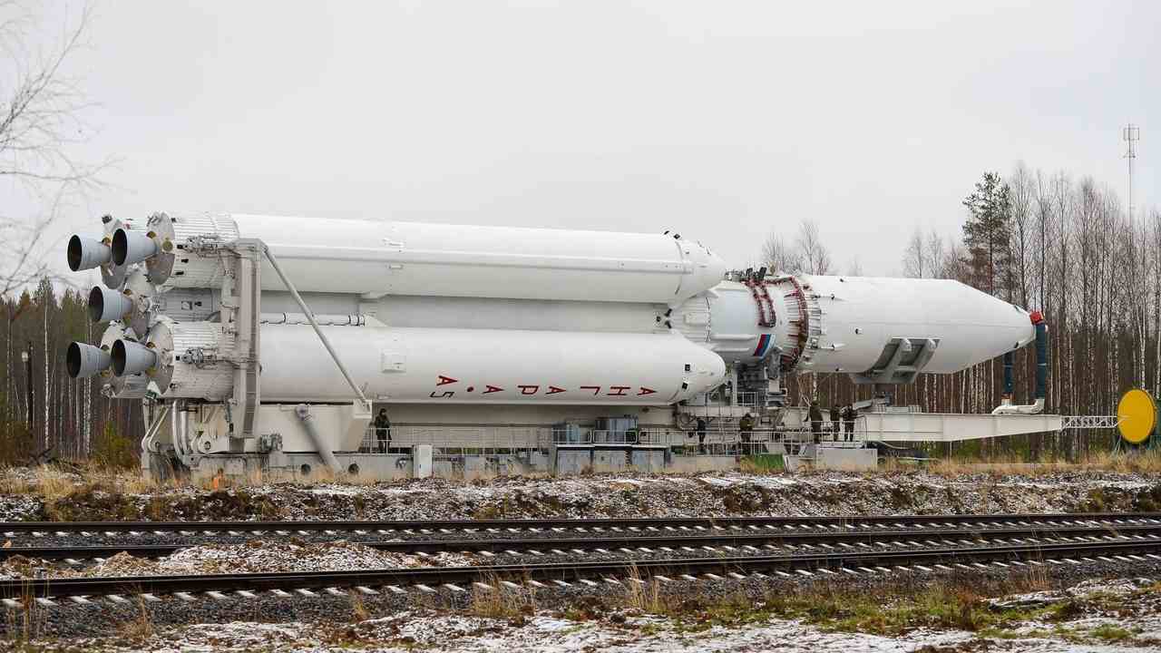 The Angara A5 Russian heavy-lift rocket. Image: Roscosmos