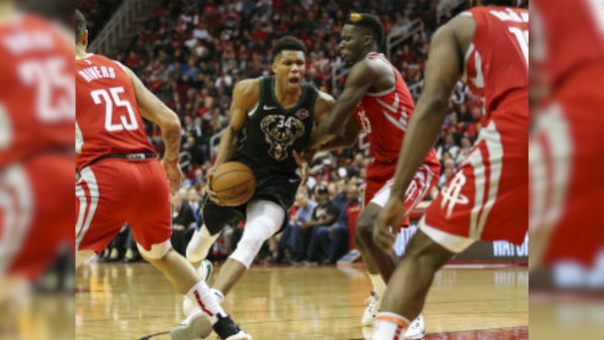 NBA: Giannis Antetokounmpo scores 27 points as Bucks down Rockets; Nets overcome 19-point first-half deficit to beat Hawks