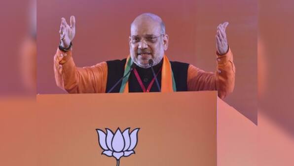 Amit Shah mocks mahagathbandhan at BJP national council meet day ahead of expected SP-BSP alliance announcement