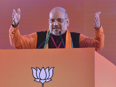 Amit Shah mocks mahagathbandhan at BJP national council meet day ahead of expected SP-BSP alliance announcement Amit Shah mocks mahagathbandhan at BJP national council meet day ahead of expected SP-BSP alliance announcement