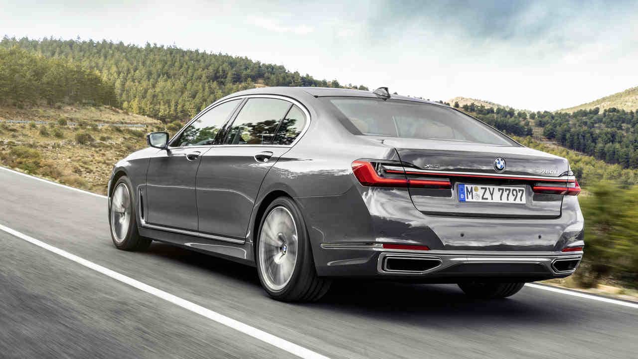 Back of the new BMW 7 Series.