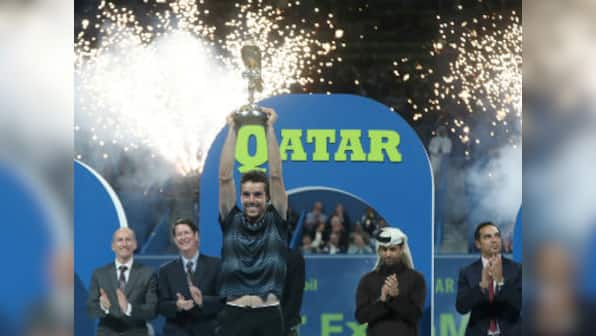 Qatar Open: Roberto Bautista Agut continues giant-killing run against Tomas Berdych in final to clinch title