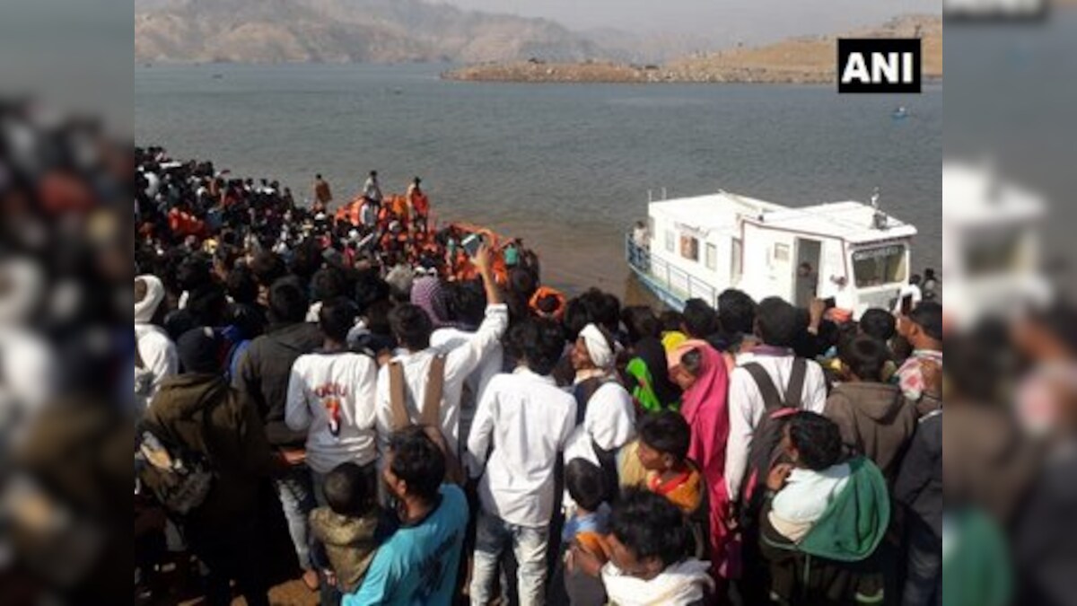 Five dead as overloaded boat capsizes in Maharashtra's Narmada river; 39 rescued, three missing