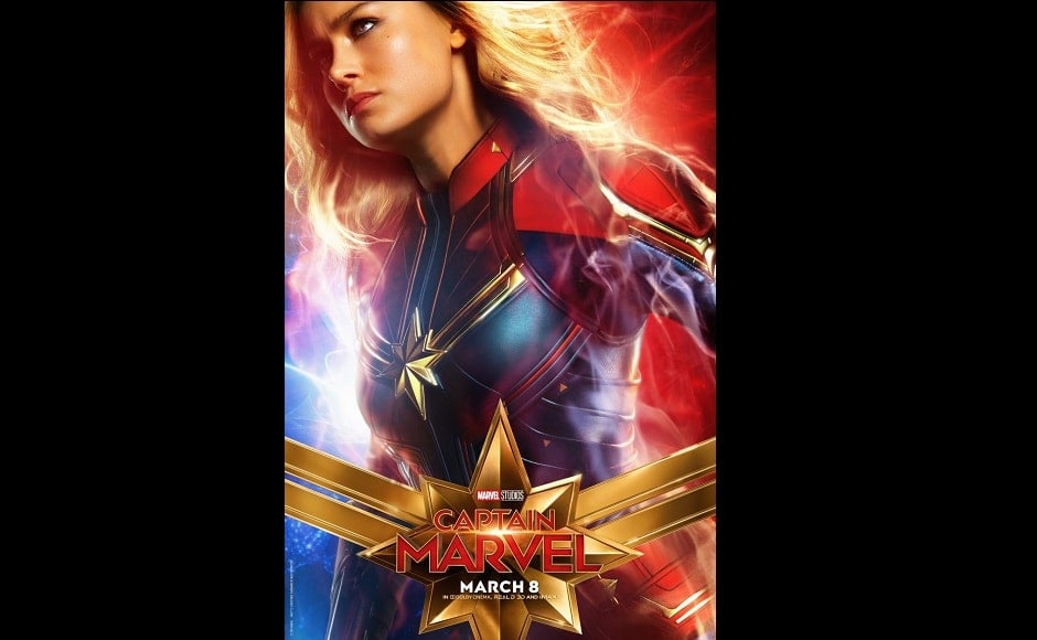 Captain Marvel Disney Reveals Character Posters Featuring Brie Larson Nick Fury Mar Vell