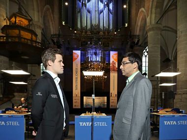 India vs Bangladesh: Viswanathan Anand, Magnus Carlsen on Sourav Ganguly's wishlist to ring Eden Bell during historic day/night Test India vs Bangladesh: Viswanathan Anand, Magnus Carlsen on Sourav Ganguly's wishlist to ring Eden Bell during historic day/night Test
