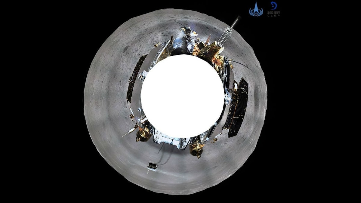 China's lunar probe Chang'e 4 sends panoramic image of moon's far side