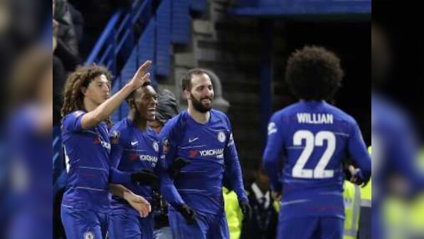 FA Cup: Chelsea breeze past Sheffield Wednesday on Gonzalo Higuain's debut; Crystal Palace shock Tottenham Hotspur