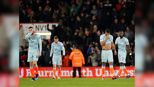 Premier League: Maurizio Sarri questions his ability to motivate team after Chelsea slump to 4-0 defeat at Bournemouth