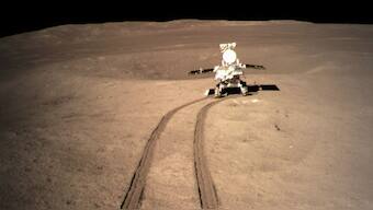 China's Jade Rabbit 2 rover powers up observation equipment on the moon