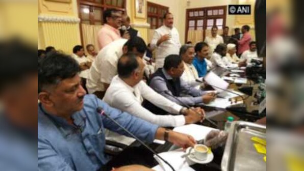 Amid speculation of defections, four of 79 MLAs give Congress Legislature Party meeting in Karnataka a miss