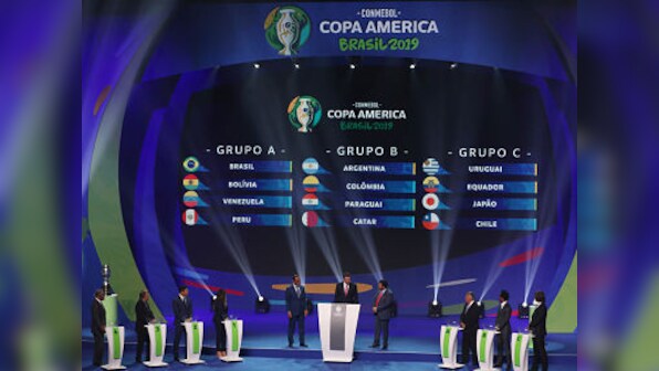 Copa America 2019: Hosts Brazil handed favourable group; Argentina drawn in tough group with Colombia