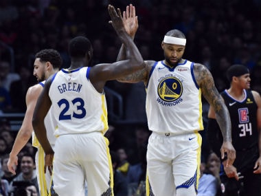 NBA: DeMarcus Cousins shines in much-anticipated Warriors debut to beat Clippers; Kyle Irving-led Celtics down Grizzlies