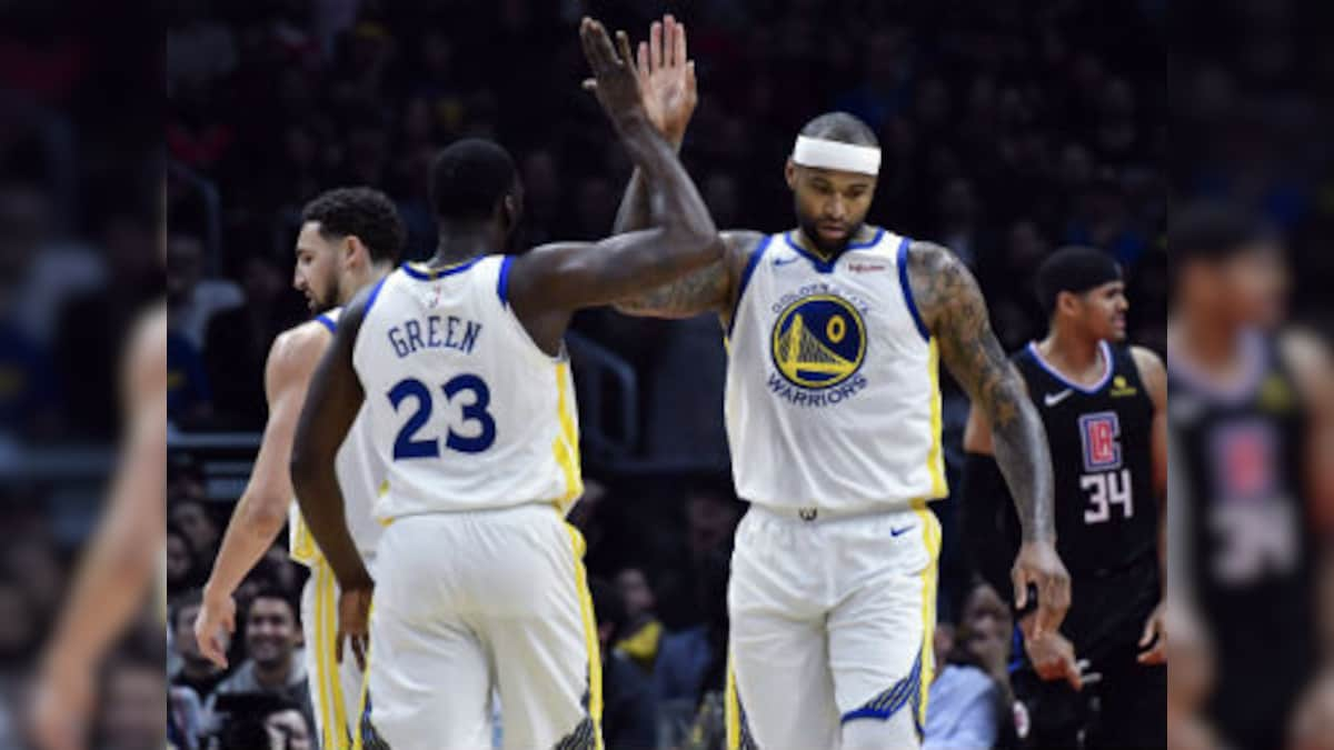 NBA: DeMarcus Cousins shines in much-anticipated Warriors debut to beat Clippers; Kyle Irving-led Celtics down Grizzlies