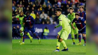 Copa del Rey: Philippe Coutinho penalty gives Barcelona hope despite defeat to Levante; Sevilla beat Athletic Bilbao