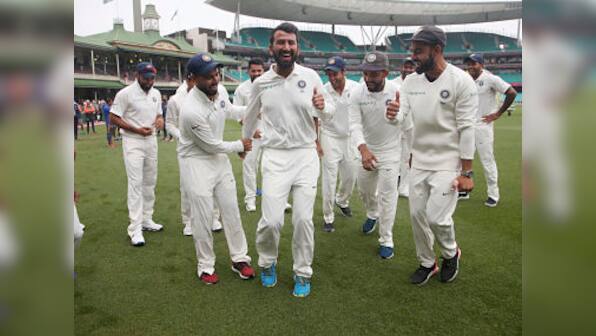 Watch: Cheteshwar Pujara can't dance but inspires Rishabh Pant to invent a new step, gets Virat Kohli's approval