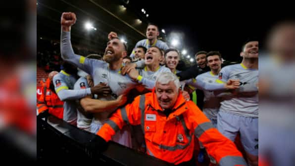 FA Cup: Derby County dump struggling Southampton on penalties in third round replay heavily influenced by VAR controversy
