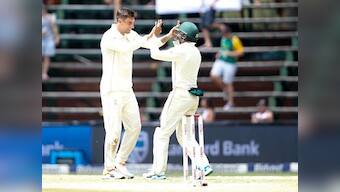 South Africa vs Pakistan: Duanne Olivier picks five-for before Hashim Amla, Quinton de Kock steer hosts to 212-run lead