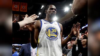 NBA Finals 2019: Warriors star forward Kevin Durant set to miss Game 2 against Raptors in Toronto due to calf injury