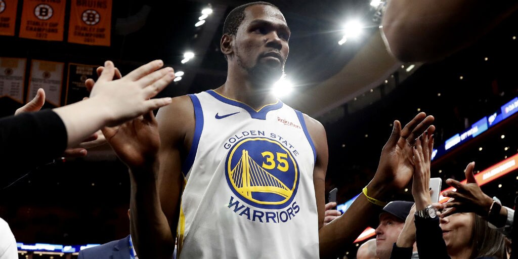 NBA: Kevin Durant Scores Game-high 33 Points Against Celtics As ...