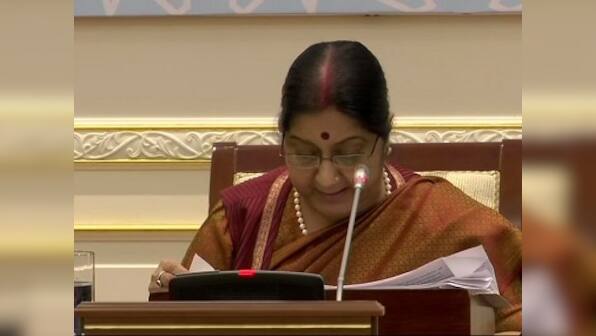 India committed to economic reconstruction of Afghanistan, says Sushma Swaraj; EAM reiterates stand on ‘inclusive’ peace process