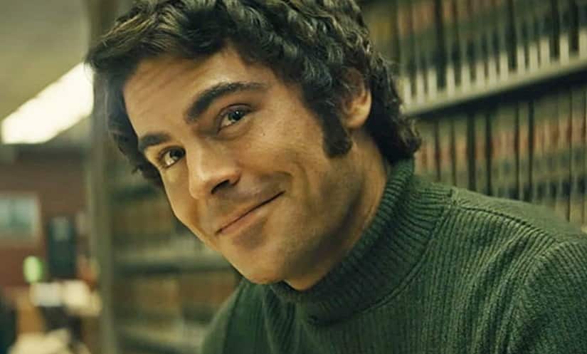 Zac Efron as Ted Bundy in Extremely Wicked, Shoc