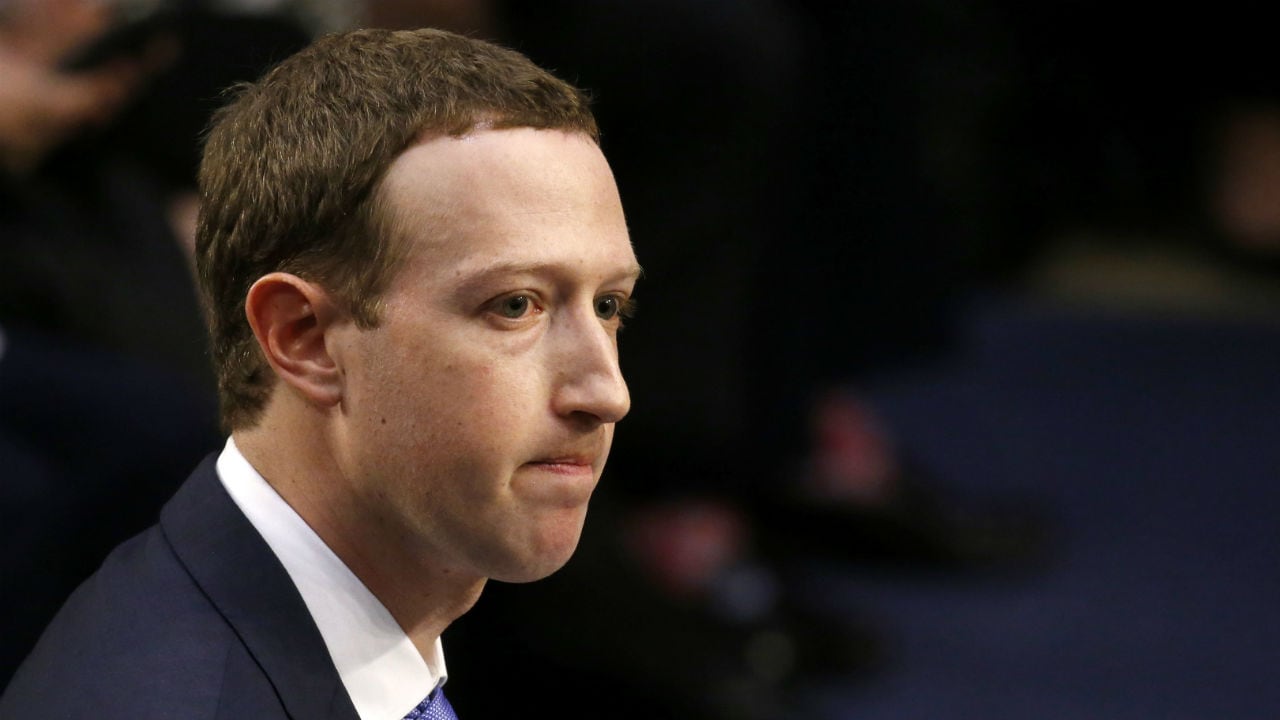 Facebook CEO Mark Zuckerberg. Image: Reuters