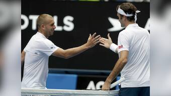 Australian Open 2019: Roger Federer says playing against Dan Evans is like facing a mirror after reaching third round