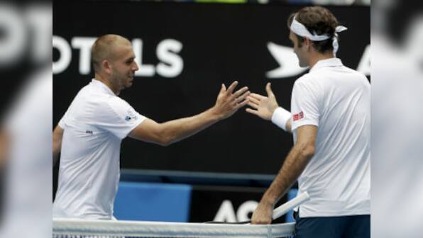 Australian Open 2019: Roger Federer says playing against Dan Evans is like facing a mirror after reaching third round