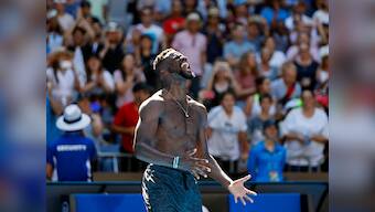 Australian Open 2019: Birthday boy Frances Tiafoe sets up quarter-final clash with Rafael Nadal after beating Grigor Dimitrov